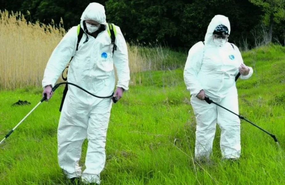 ФОТО Обработка от клещей в Первомайском