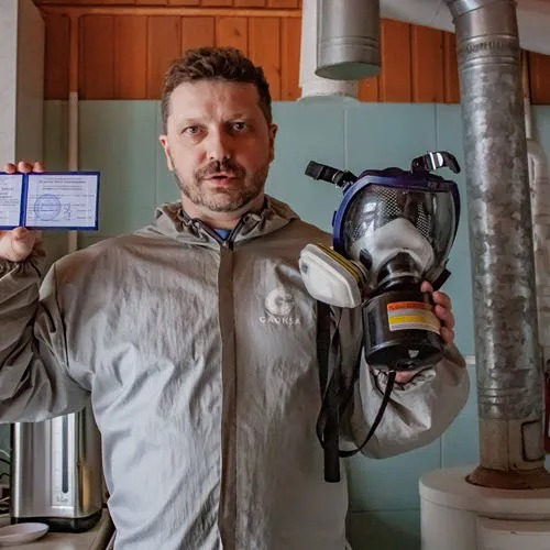 ФОТО Удаление плесени в Первомайском