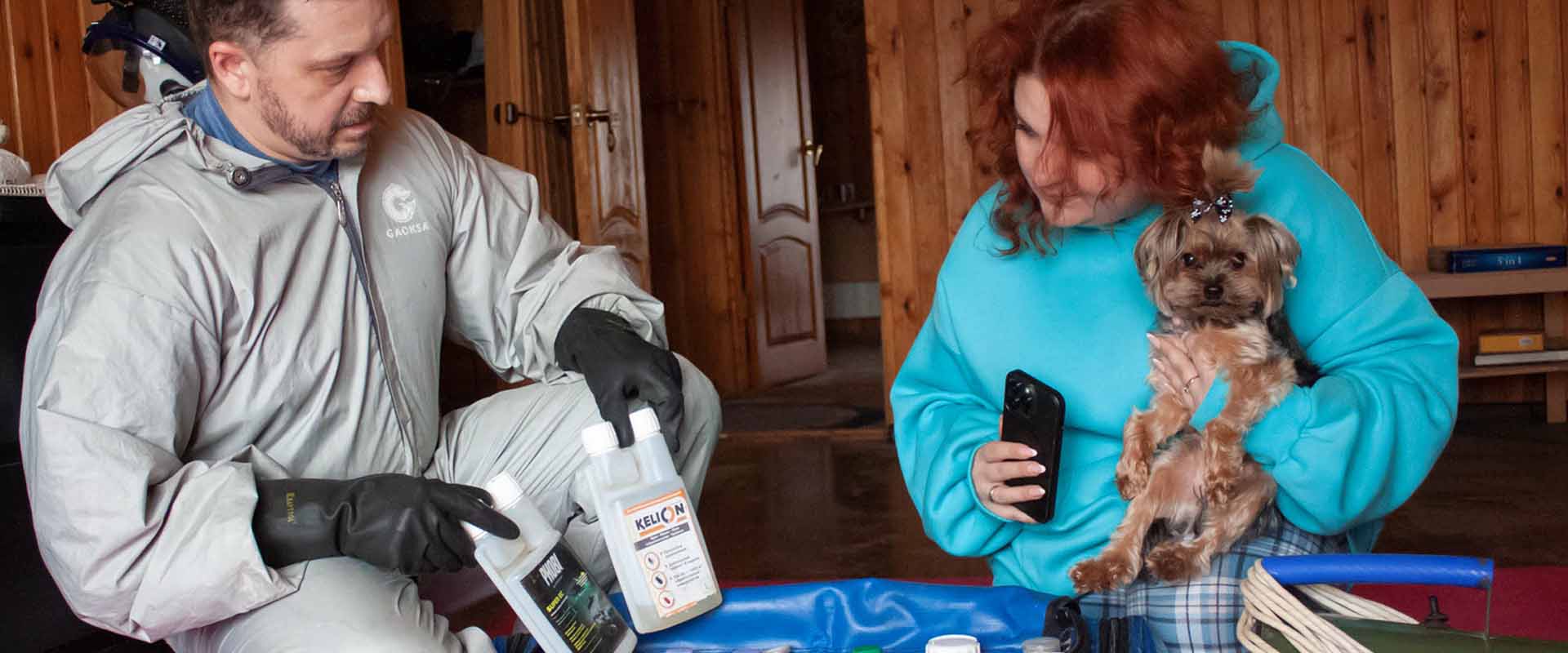 фото: Уничтожение блох в помещениях, домах и квартирах по Первомайском и области.